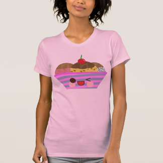 Kawaii Ice Cream Sundae Flavors Delicious Summer T-Shirt