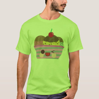 Kawaii Ice Cream Sundae Flavors Delicious Summer T-Shirt