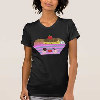 Kawaii Ice Cream Sundae Flavors Delicious Summer T-Shirt