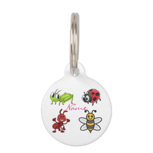 Kawaii Insects Thunder_Cove Pet ID Tag