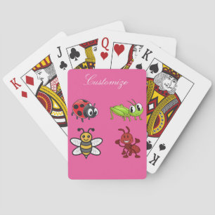 Kawaii Insects Thunder_Cove Poker Cards