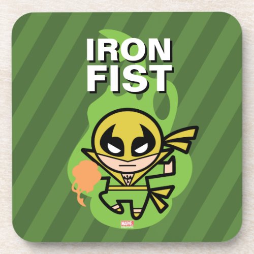 Kawaii Iron Fist Chi Manipulation Coaster
