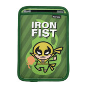 Kawaii Iron Fist Chi Manipulation iPad Mini Sleeve (Front Device)