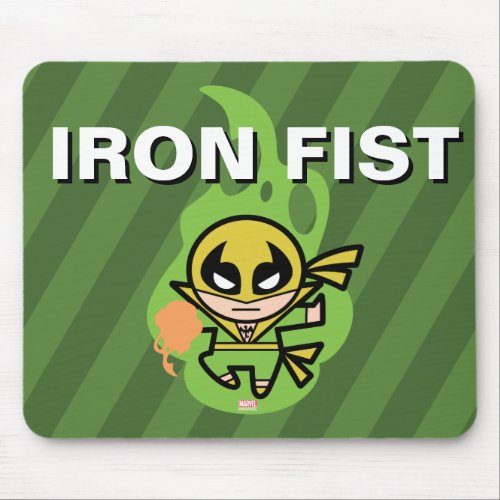 Kawaii Iron Fist Chi Manipulation Mouse Pad