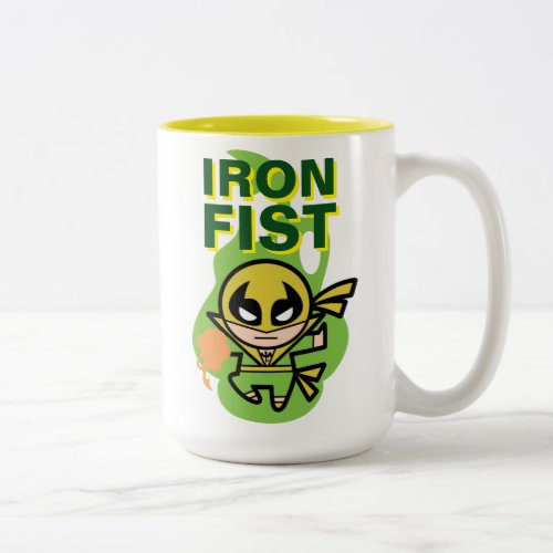 Kawaii Iron Fist Chi Manipulation Two_Tone Coffee Mug