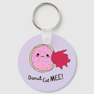 Kawaii Jam Donut Eat Me Keychain