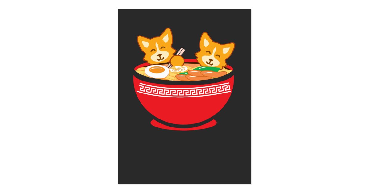Kawaii Japanese Anime Corgi Dog Funny Ramen Gift Postcard Zazzle Com The welsh corgi is a small type of herding dog that originated in wales. kawaii japanese anime corgi dog funny ramen gift postcard zazzle com
