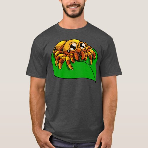 Kawaii jumping spider T_Shirt