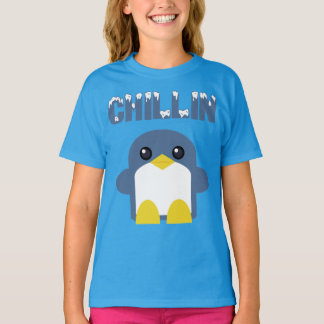 kawaii kids penguin chillin sweety tweety T-Shirt