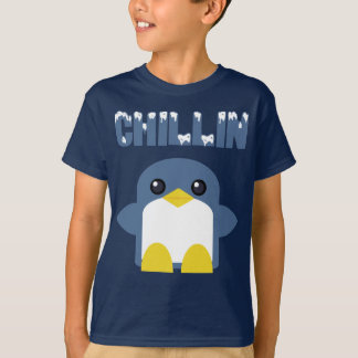 kawaii kids penguin chillin sweety tweety T-Shirt
