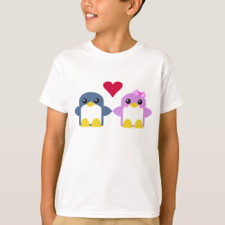 kawaii kids penguins love sweety tweety T-Shirt