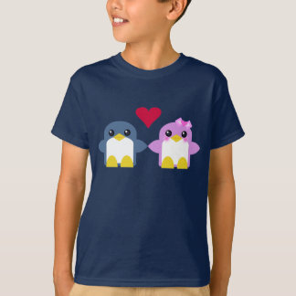 kawaii kids penguins love sweety tweety T-Shirt