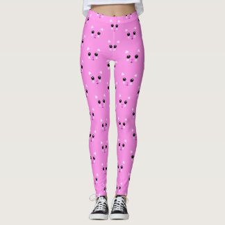 Kawaii Kitten Leggings