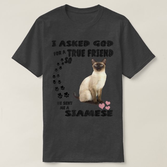Kawaii Kitten Quote Mom Dad Lover Costume, Cute Si T-Shirt (Design Front)