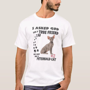 Kawaii Kitten Quote Mom Dad Lover Print, Cute Pete T-Shirt