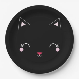kawaii kitty CAT BIRTHDAY party paper plate 2