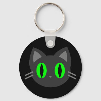 Kawaii Kitty Halloween Keychain