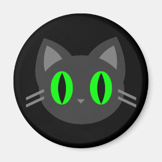 Kawaii Kitty Halloween Magnet