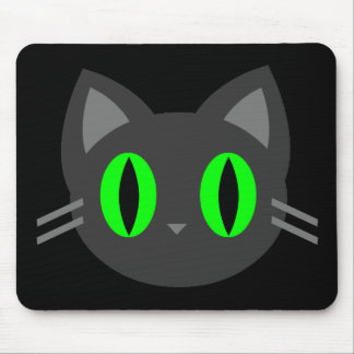 Kawaii Kitty Halloween Mouse Pad