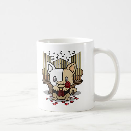 Kawaii Kitty Phantom of the Opera Coffee Mug