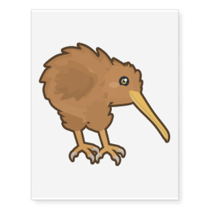 Kawaii Kiwi Temporary Tattoos