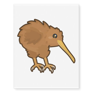 Kawaii Kiwi Temporary Tattoos
