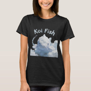 Kawaii Koi Fish Anime Japanese Streetwear Novelty T-Shirt