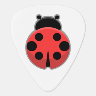 Kawaii Ladybug Guitar Pick