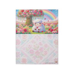 Kawaii Lamb Notepad