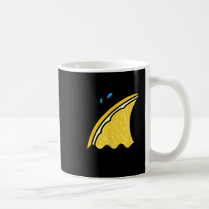 Kawaii Lemon Lime Shark Fin Funny Family Summer Coffee Mug