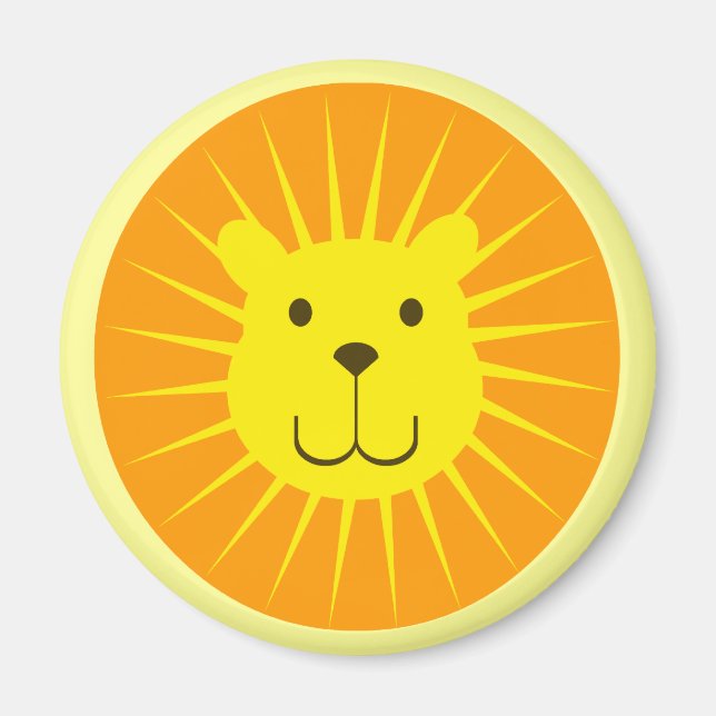 KAWAII LION SUNSHINE SWEETY MAGNET (Front)
