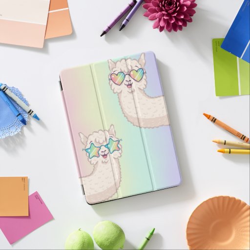 Kawaii Llama iPad Air Cover