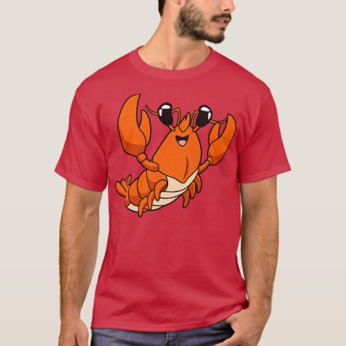 Kawaii lobster T_Shirt