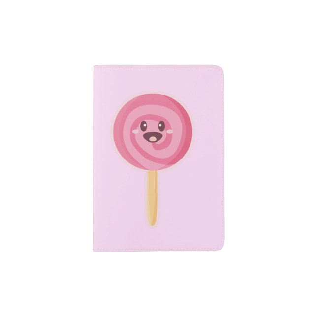 kawaii lollipop passport holder (Front)