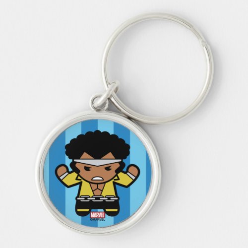 Kawaii Luke Cage Flexing Keychain