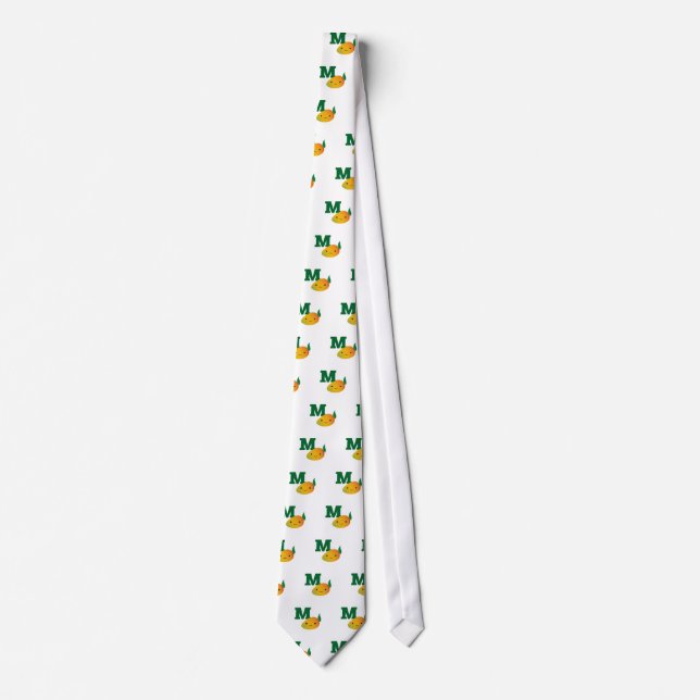 Kawaii M is for Mango Neck Tie (Front)