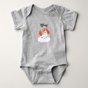 Kawaii Magical Fantasy Cartoon Design Baby Bodysuit