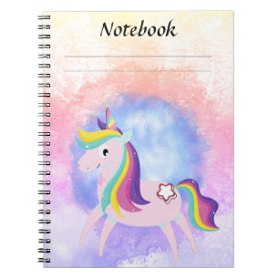 Kawaii Magical Fantasy Cartoon Design Notebook