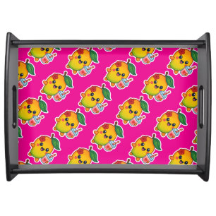 Kawaii Mango – Sweetheart Fruit with Heart Smoothi Serving Tray