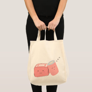 Kawaii Marshmallow Tote Bag
