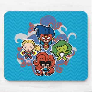 Captain Marvel Mouse Pads Zazzle