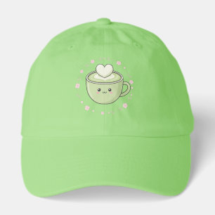 Kawaii Matcha Love Hat