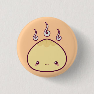 Kawaii Meat Bun Button