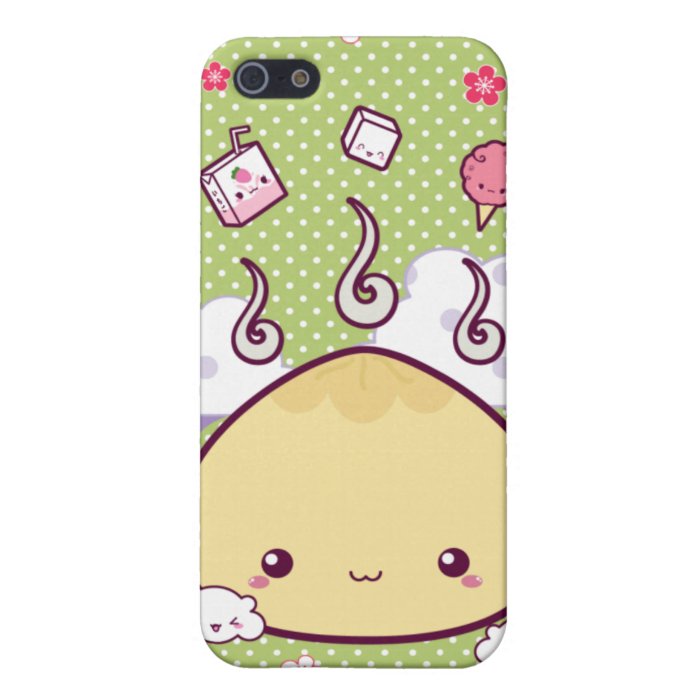 Kawaii Meat Bun iPhone 5 Cases