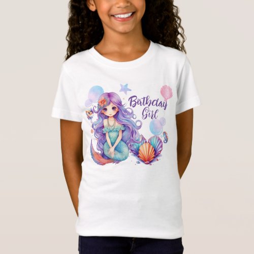 Kawaii Mermaid  T_Shirt