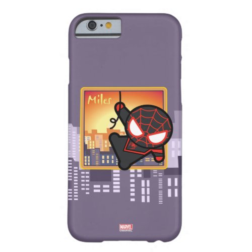 Kawaii Miles Morales City Sunset Barely There iPhone 6 Case