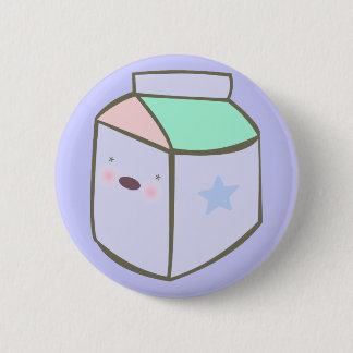kawaii milk carton cute friend pinback button