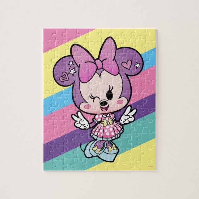 Kawaii Minnie Mouse Jigsaw Puzzle (Vertical)