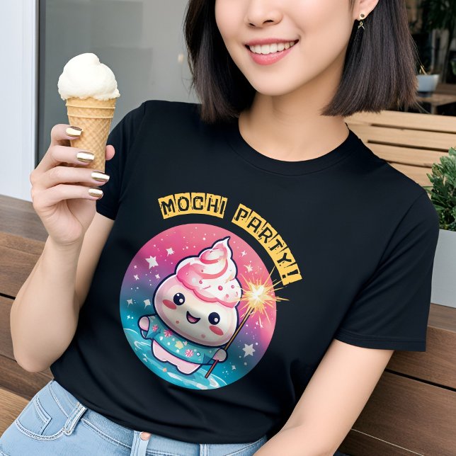 Kawaii Mochi Ice Cream T-Shirt (Creator Uploaded)