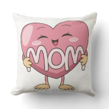 Kawaii Mom Heart Hug Design